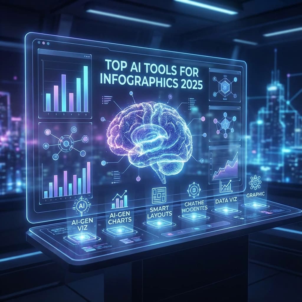 The Design-Data Gap: Top 5 AI Tools for Text-to-Infographic Conversion in 2025